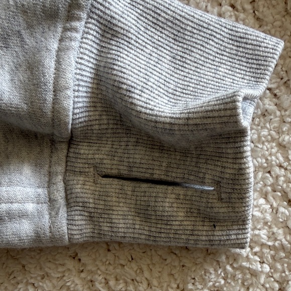 lululemon cropped scuba / heather gray / M/L - Picture 8 of 9